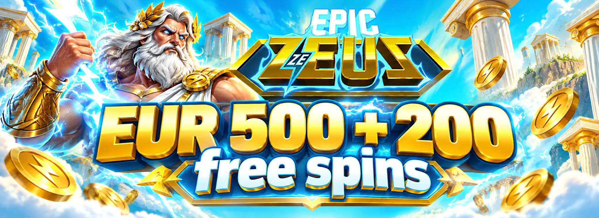 Welcome package for Epic Ze Zeus players